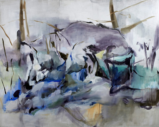 Orca's Death 160x200cm oil on linen 2013.jpg